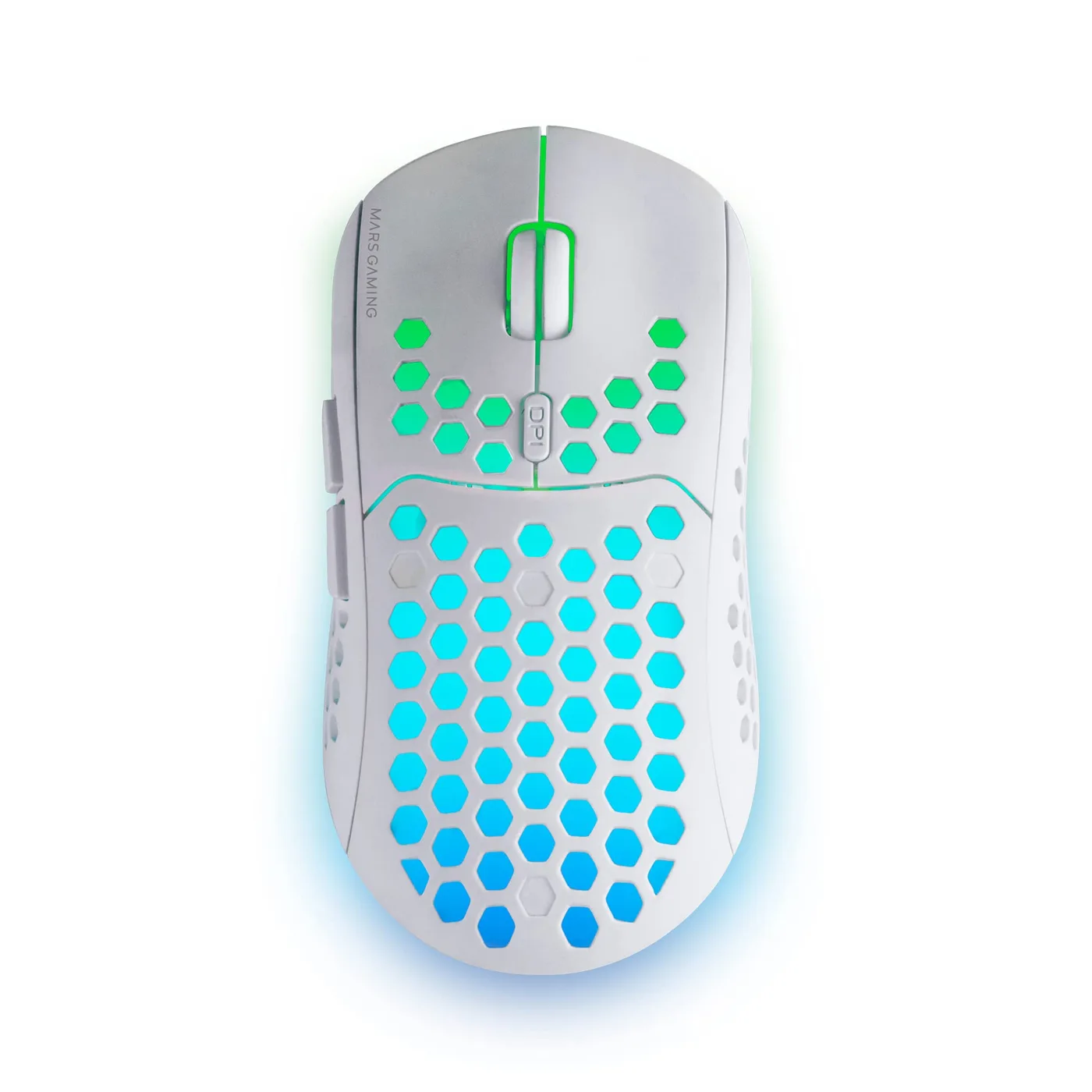 Mars Gaming MMW3, Ratón Gaming Inalámbrico Ultraligero Hive, RGB Flow, Sensor 3200…